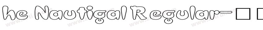 he Nautigal Regular字体转换